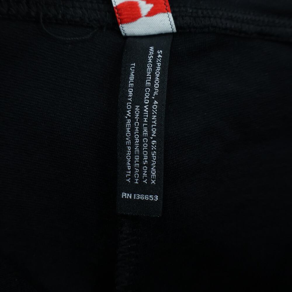 NWOT American Giant Women's Ponte Mid-Rise Slim Pant Super Black Size 8 - Picture 8 of 8